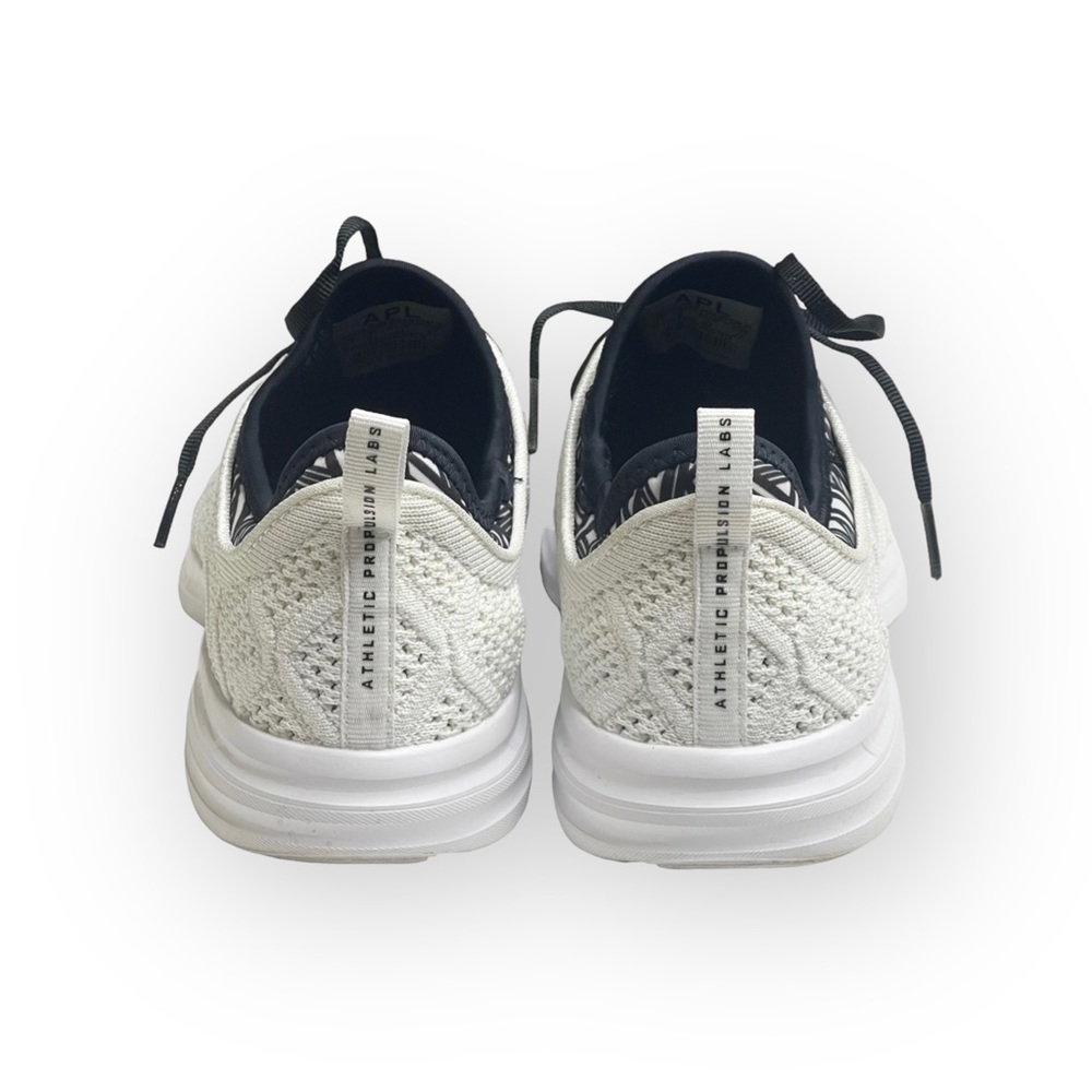 APL 𖤐 TechLoom Phantom Limited Edition Sneaker 𖤐 White Black Print 𖤐 10.5M 𖤐 - Picture 4 of 16